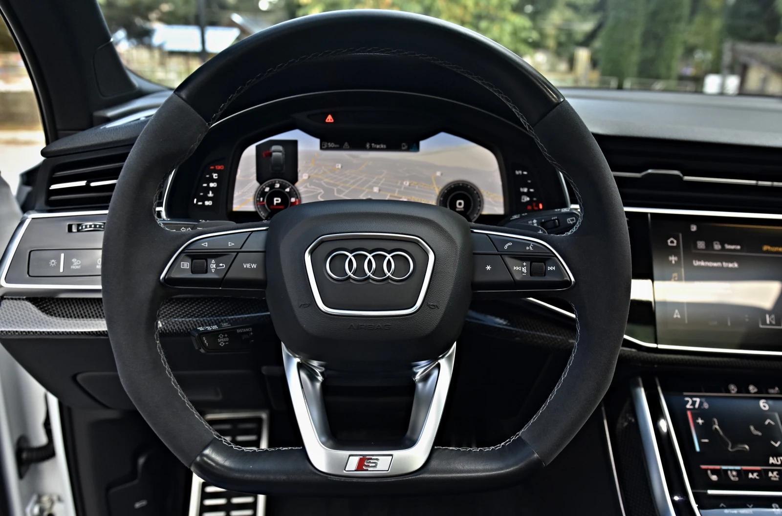 Audi SQ7 4.0V8T\LASER\Headup\Keyless\Panorama\360Cam\BOSE | Mobile.bg   11