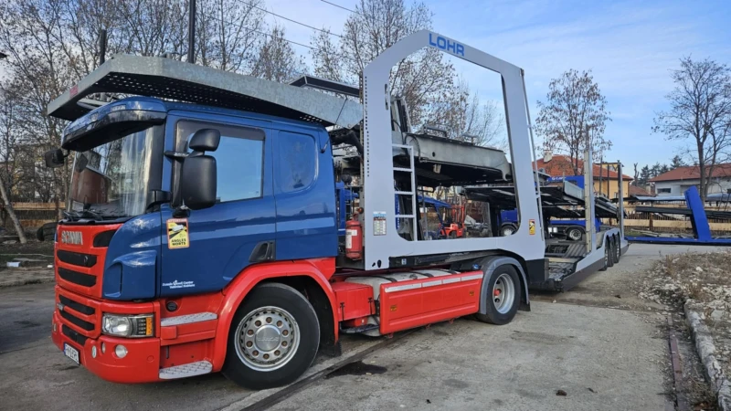 Scania P P 450 LOHR 300 , снимка 1 - Камиони - 49391940