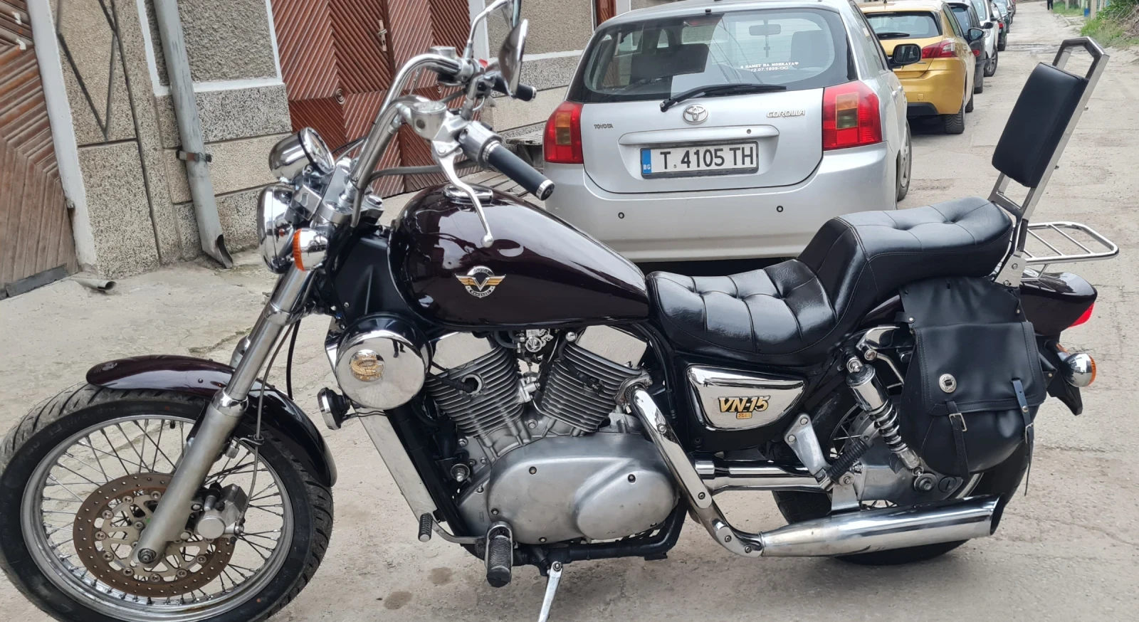 Kawasaki Vulcan Кавзаки VN1500 внос от Швейцария Платено Мито  - изображение 4