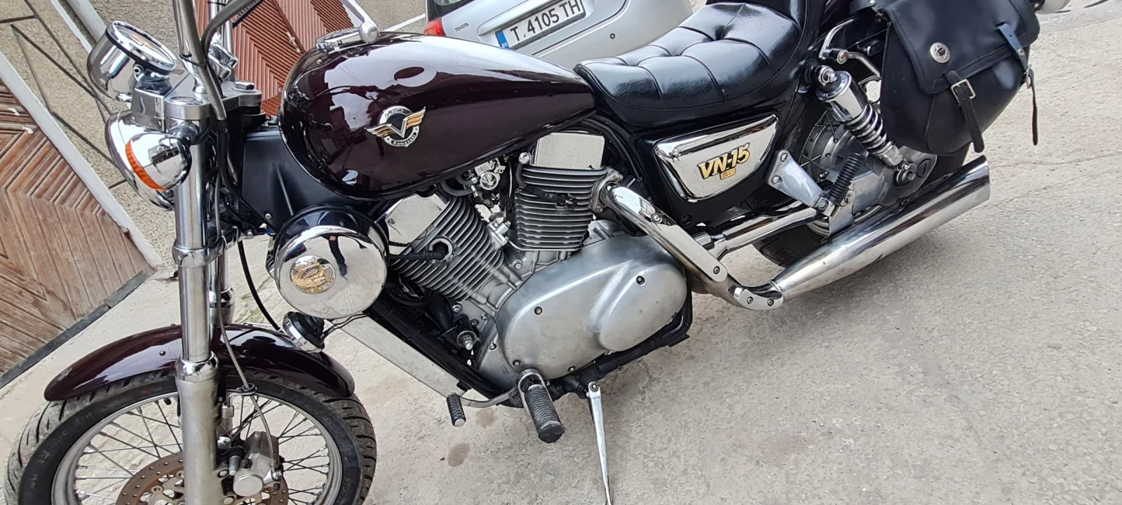 Kawasaki Vulcan Кавзаки VN1500 внос от Швейцария Платено Мито  - изображение 6