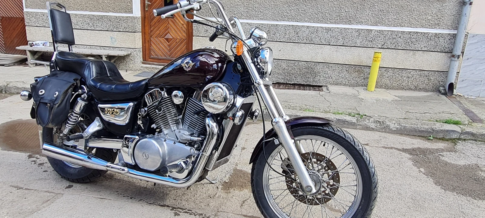 Kawasaki Vulcan Кавзаки VN1500 внос от Швейцария Платено Мито  - изображение 10