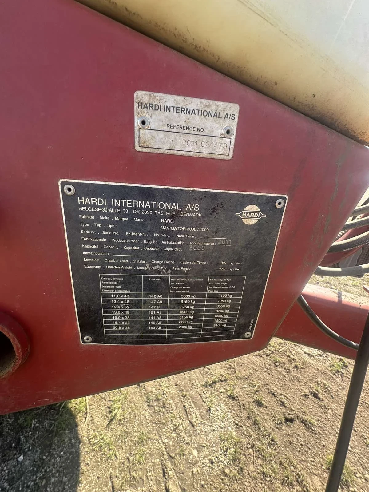 Пръскачка Hardi Navigator 3000, снимка 6 - Селскостопанска техника - 53748902