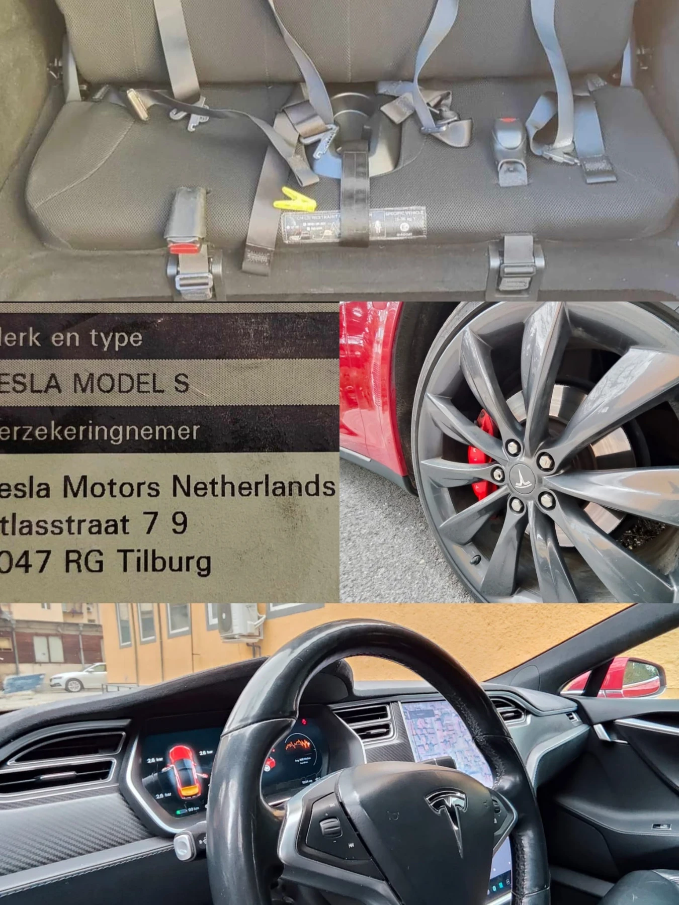 Tesla Model S P90D Insane+ С право на данъчен кредит, снимка 13 - Автомобили и джипове - 53797200