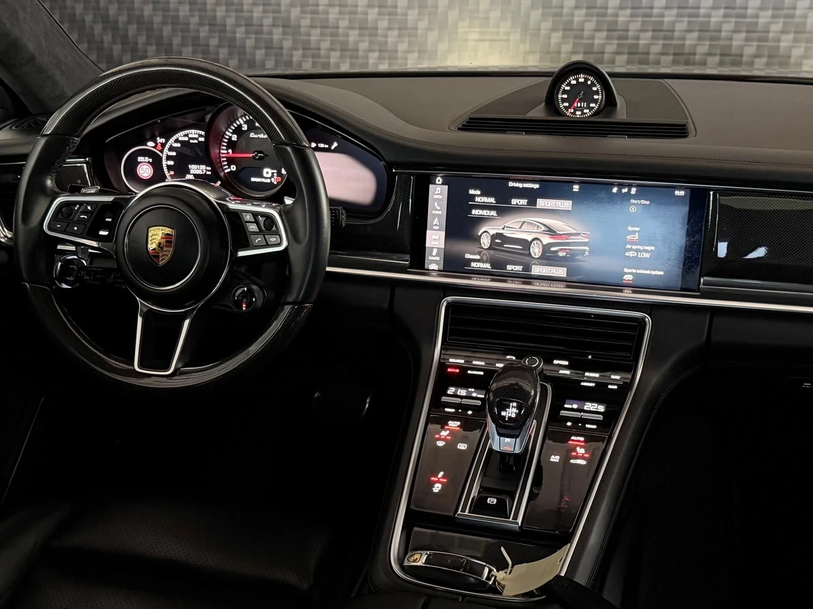 Porsche Panamera PORSCHE PANAMERA TURBO / 550HP / SPORT CHRONO / CA, снимка 11 - Автомобили и джипове - 56010272