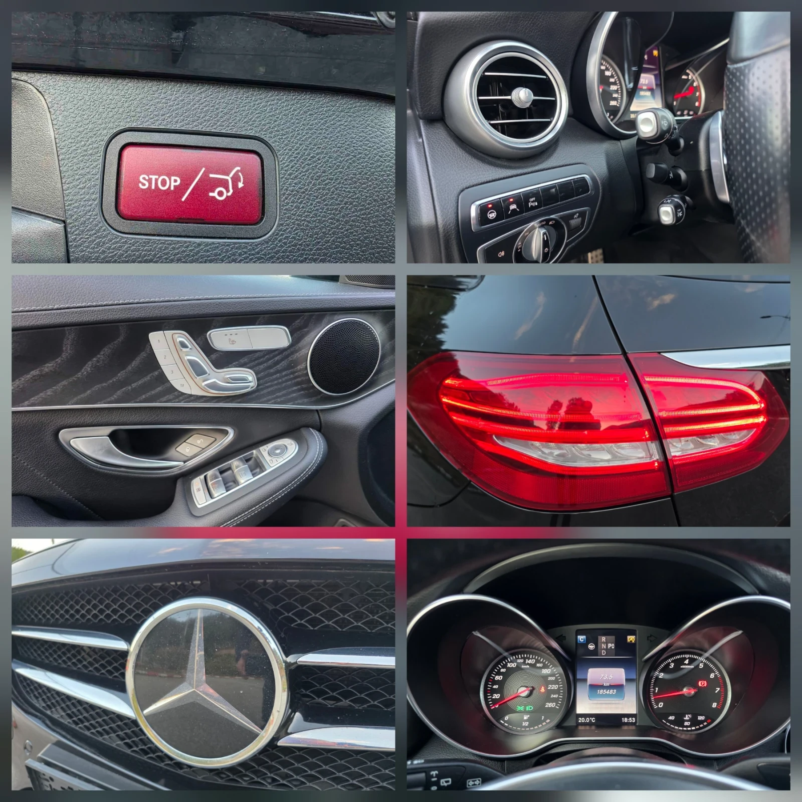 Mercedes-Benz C 400 Топ Стояне лизинг AMG, снимка 16 - Автомобили и джипове - 56271718