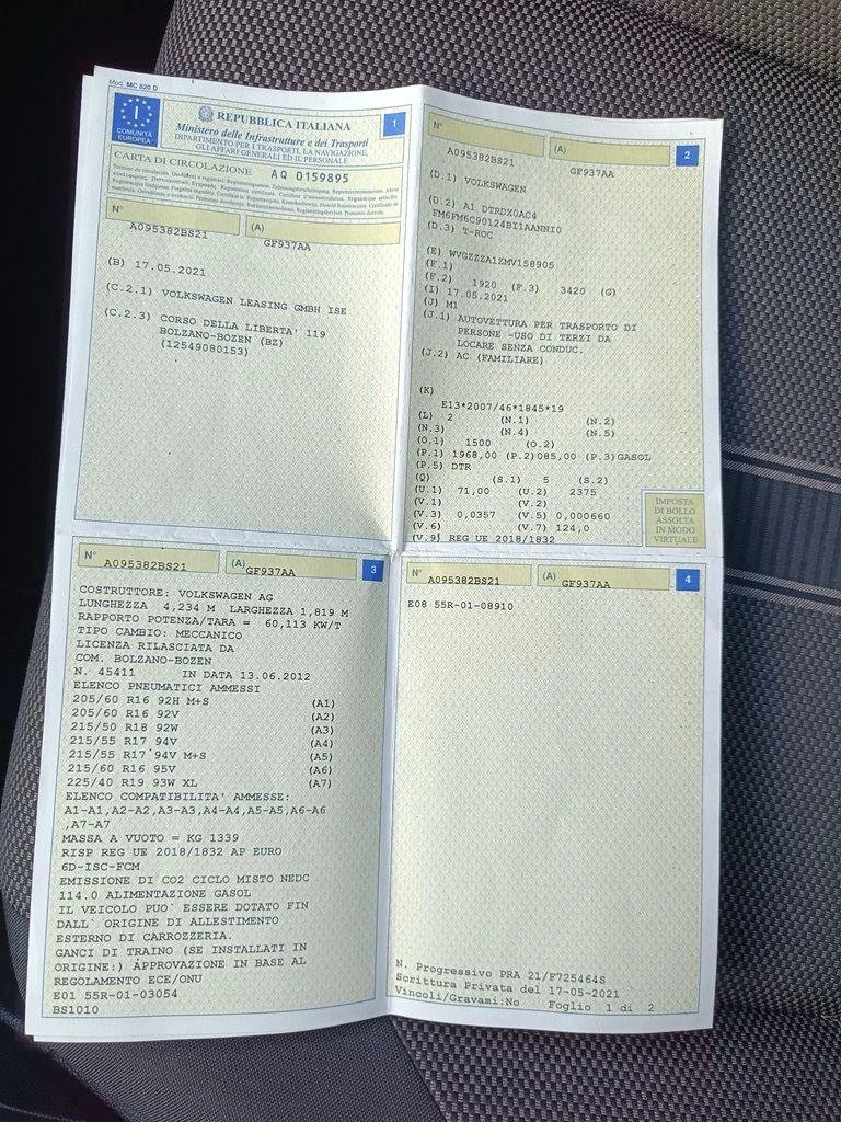 VW T-Roc  2.0 TDI Style - Diesel - Manual-115 hp-189.841km, снимка 14 - Автомобили и джипове - 53907798