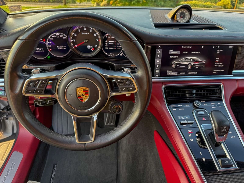 Porsche Panamera Turbo* ЛИЗИНГ* SportChrono* PDLS* вентилация* 360*, снимка 11 - Автомобили и джипове - 50813537