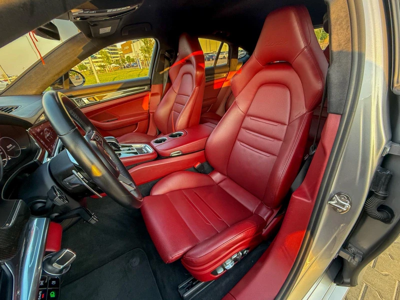 Porsche Panamera Turbo* ЛИЗИНГ* SportChrono* PDLS* вентилация* 360*, снимка 12 - Автомобили и джипове - 50813537