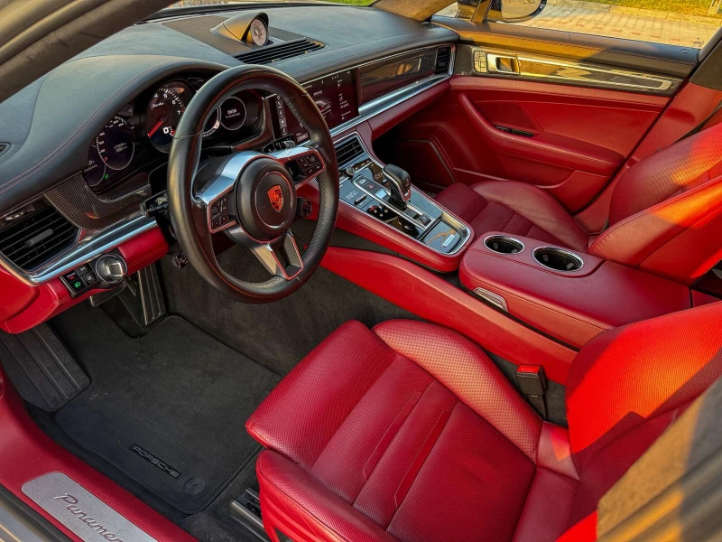 Porsche Panamera Turbo* ЛИЗИНГ* SportChrono* PDLS* вентилация* 360*, снимка 9 - Автомобили и джипове - 50813537
