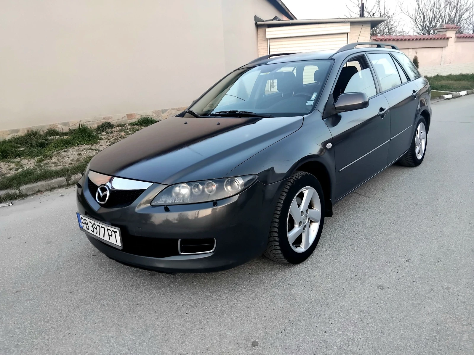 Mazda 6 2.0i147k+ КЛИМА + ГАЗОВ ИНЖЕКЦИОН. 2006г, снимка 6 - Автомобили и джипове - 53873119
