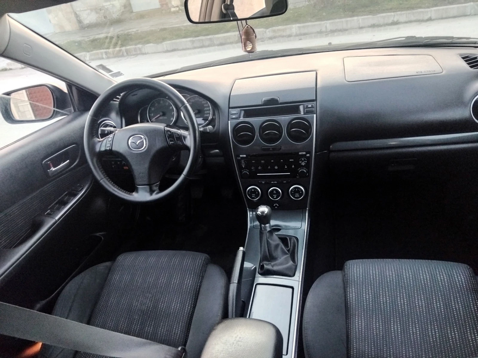 Mazda 6 2.0i147k+ КЛИМА + ГАЗОВ ИНЖЕКЦИОН. 2006г, снимка 8 - Автомобили и джипове - 53873119