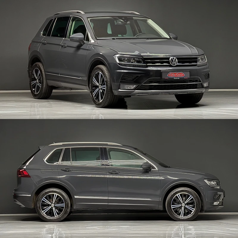 VW Tiguan TDI/190kc/4x4/LED/DISTRONIC/KEY-LESS/AMBIENT LIGHT, снимка 4 - Автомобили и джипове - 49621555