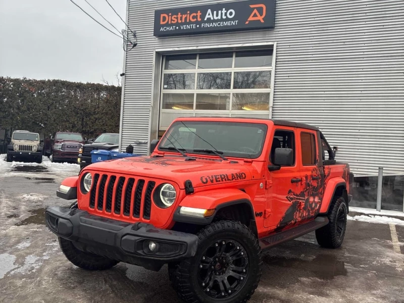 Jeep Gladiator * Overland * CARFAX * БЕЗ ПЪРВОНАЧАЛНА ВНОСКА