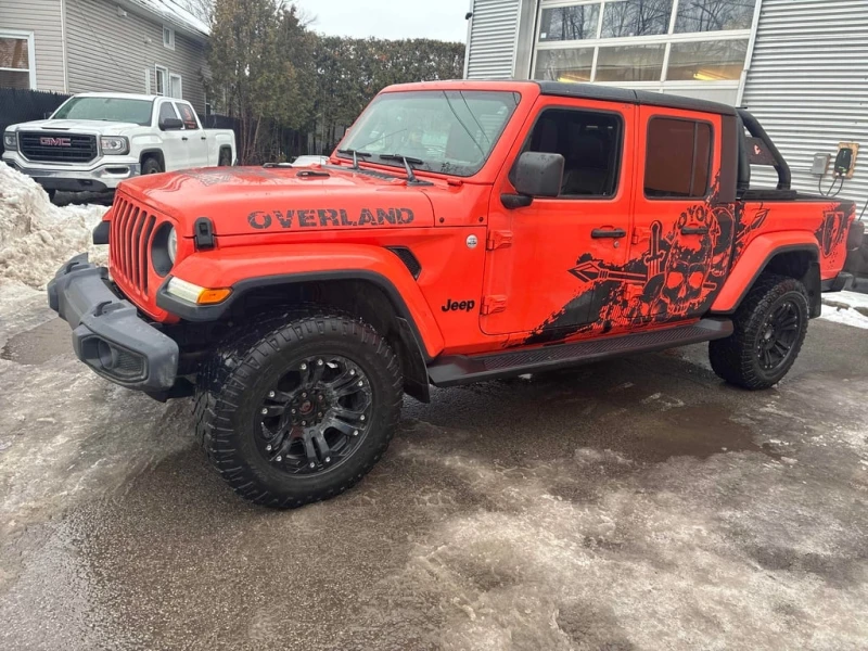 Jeep Gladiator * Overland * CARFAX * БЕЗ ПЪРВОНАЧАЛНА ВНОСКА, снимка 2 - Автомобили и джипове - 53110446