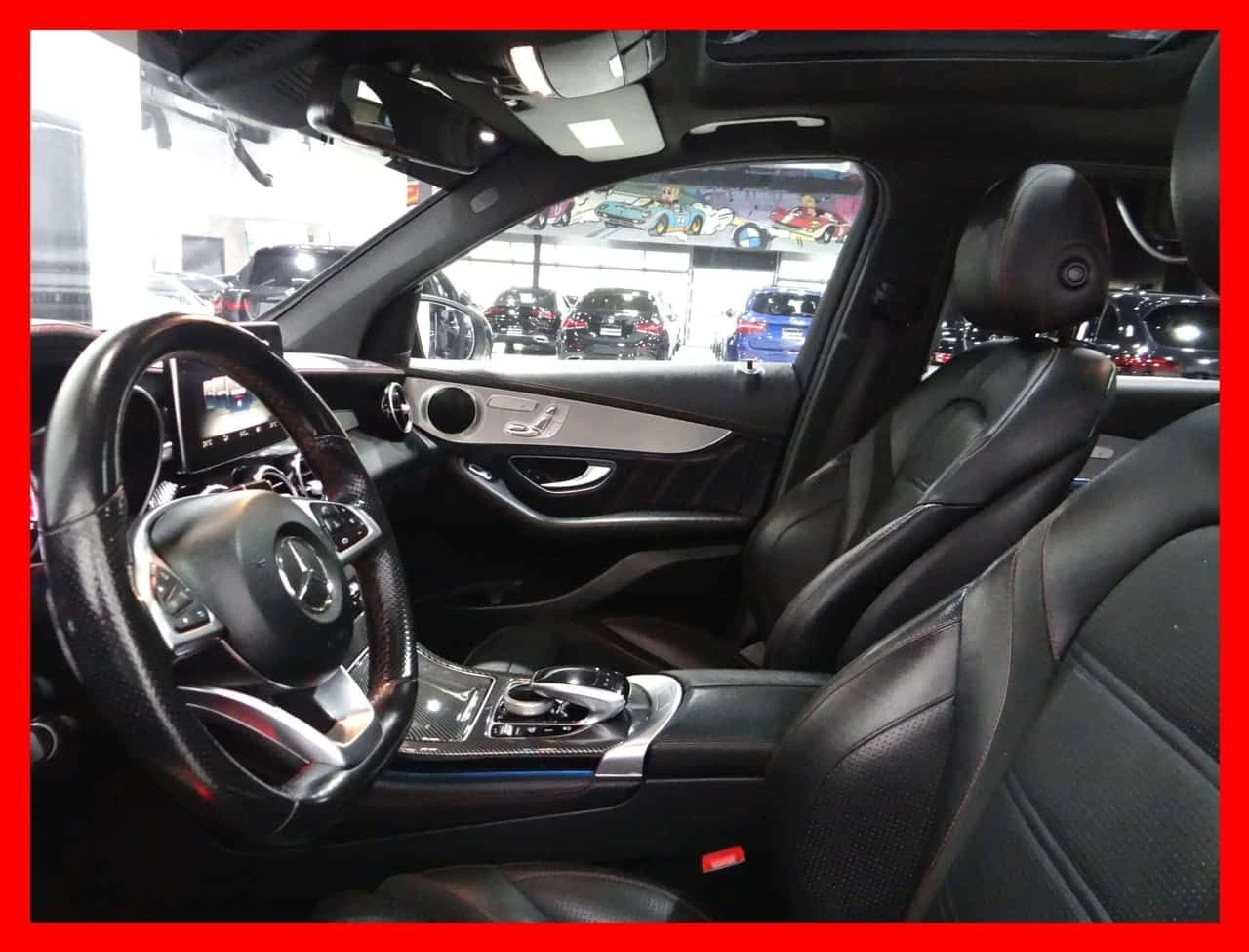 Mercedes-Benz GLC AMG 43 * KEYLESS * SUNROOF * ПОДГРЕВ, снимка 10 - Автомобили и джипове - 54427711
