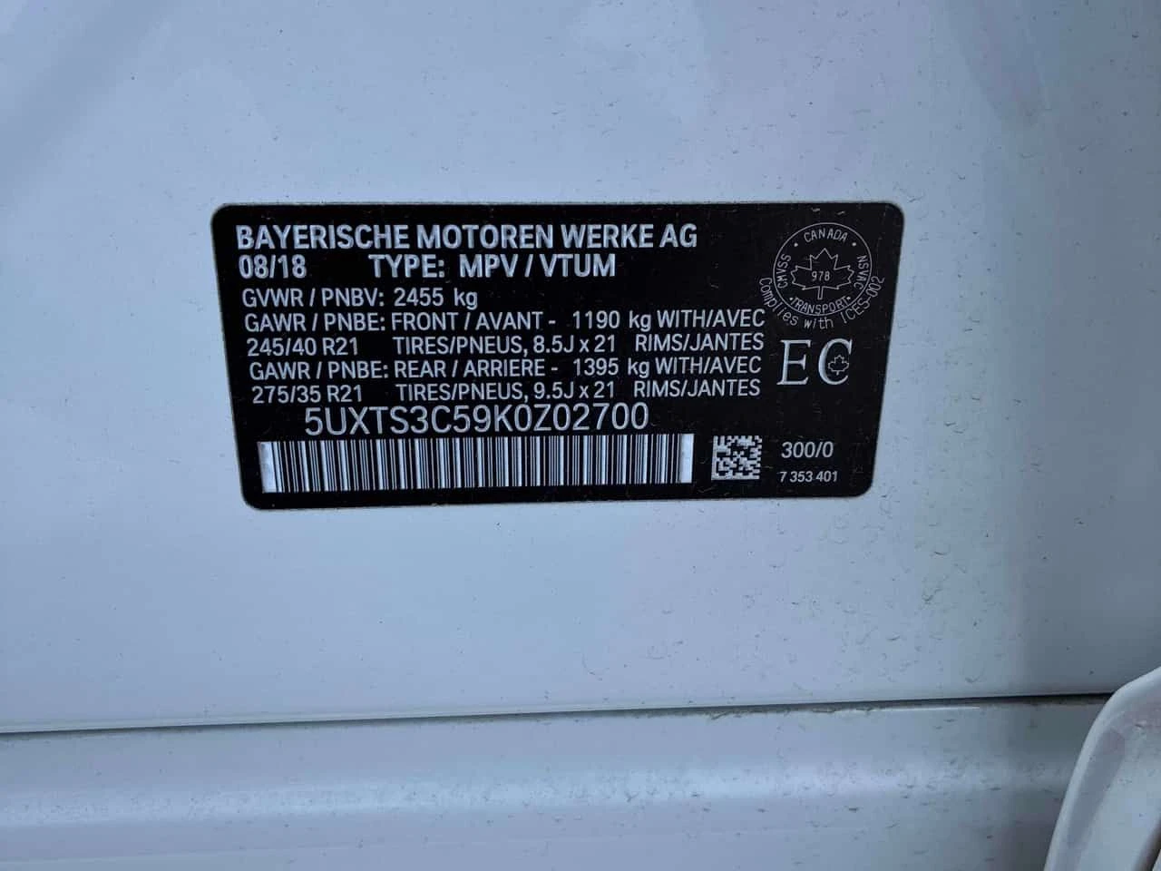 BMW X3 M40i  CARFAX, снимка 10 - Автомобили и джипове - 54978618