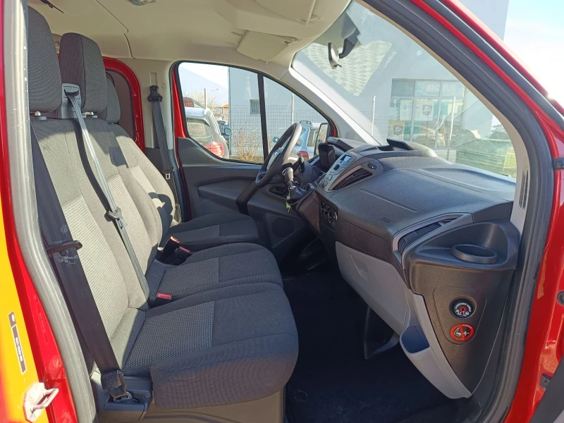 Ford Transit Custom 2.2tdci 9места КЛИМА, снимка 8 - Бусове и автобуси - 48598899