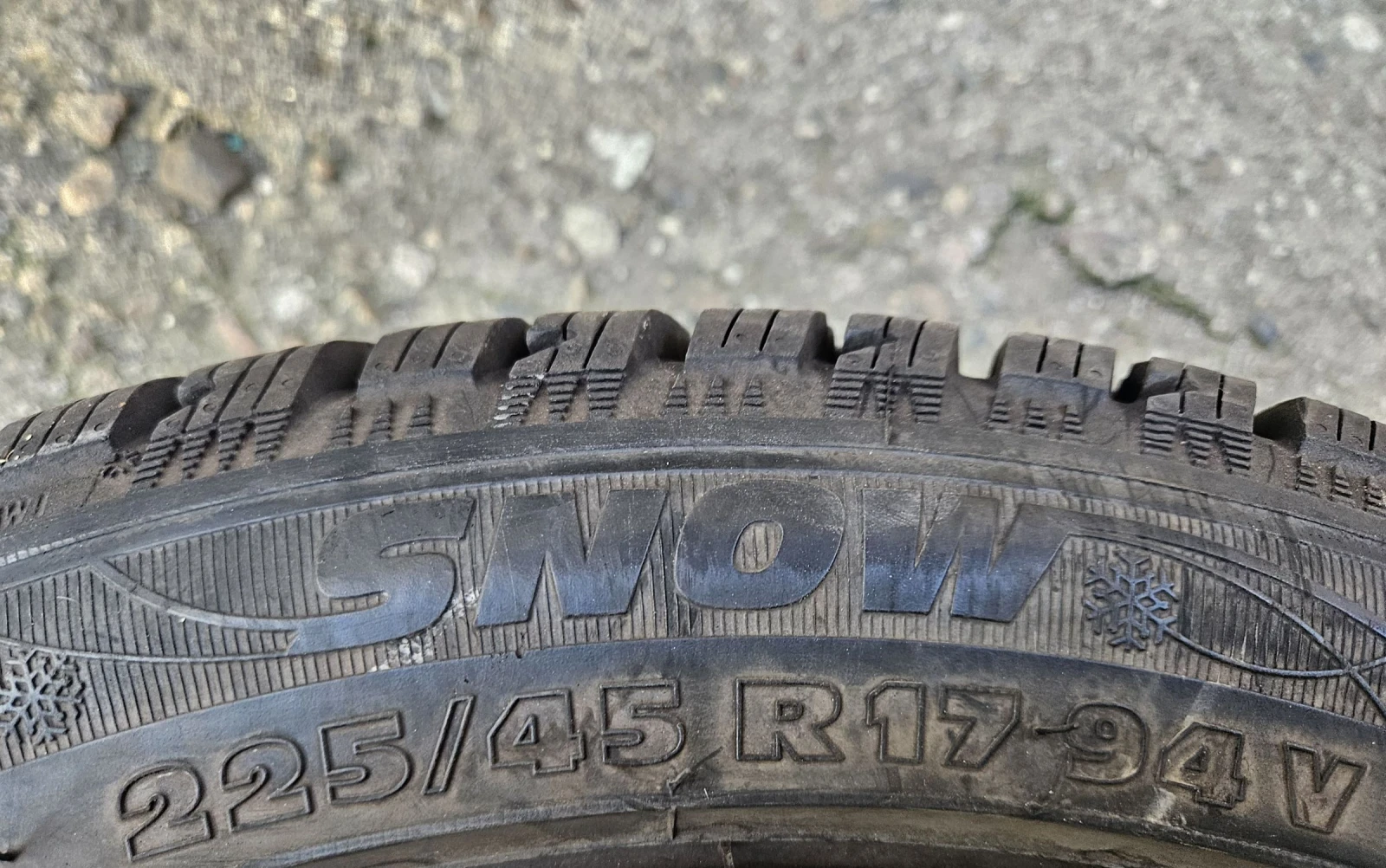 Гуми с джанти Riken 225/45R17, снимка 5 - Гуми и джанти - 53886423