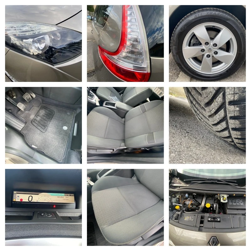 Renault Grand scenic 1.5DCi-110k.s-7-МЕСТЕН-EURO5A-6-скорости-2010г, снимка 17 - Автомобили и джипове - 43370280