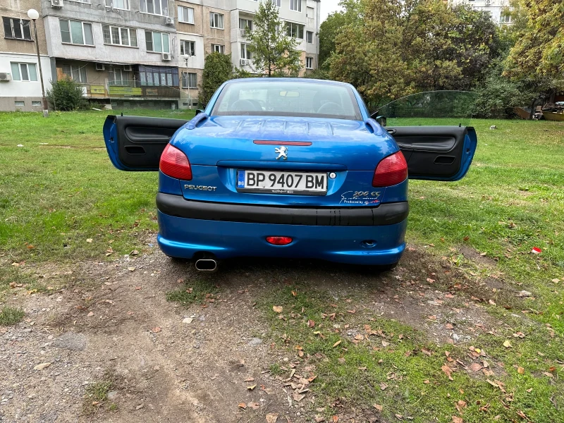 Peugeot 206 CC Кабрио, снимка 5 - Автомобили и джипове - 47522747