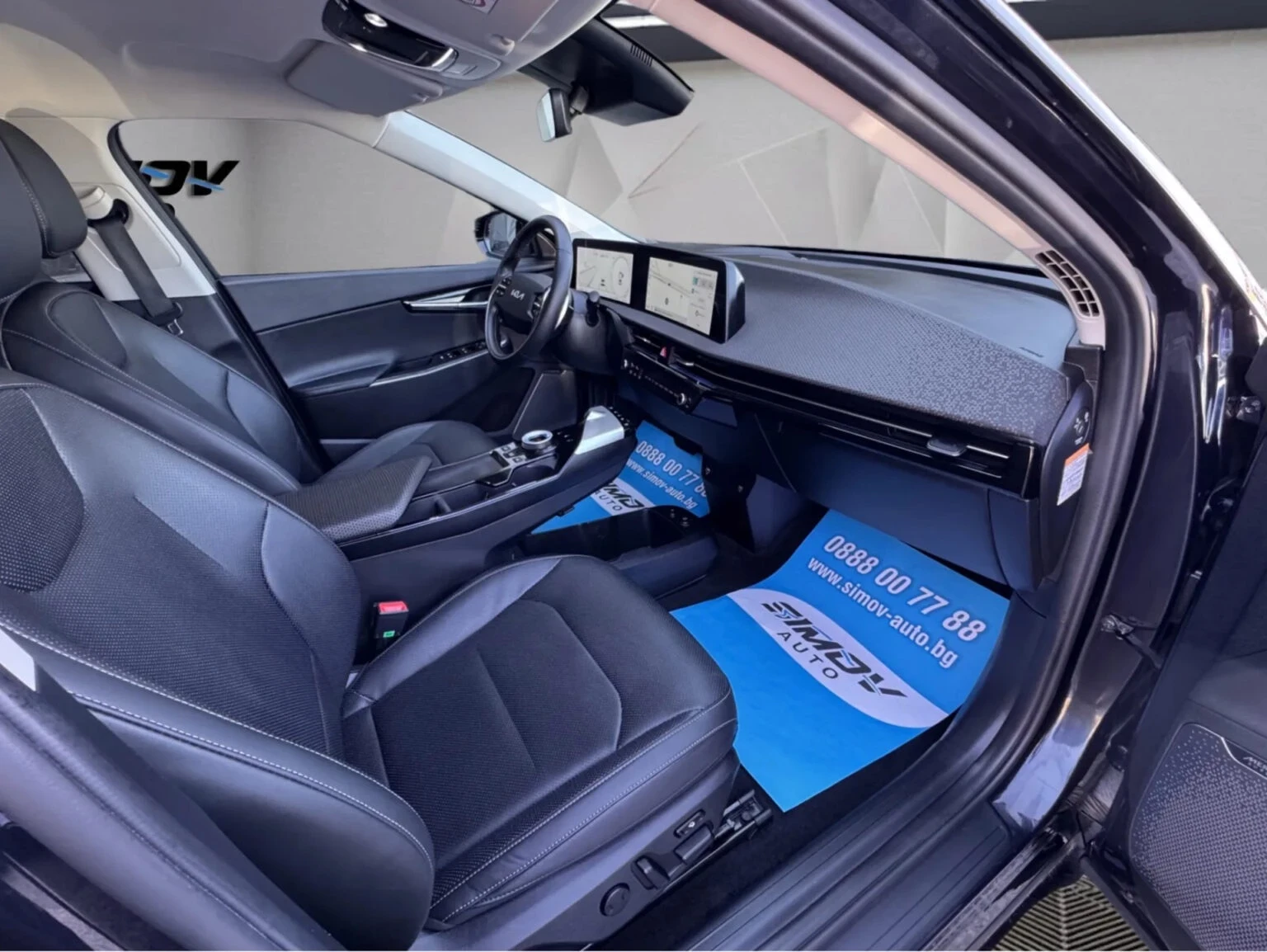 Kia EV6 77.4KWH ТЕРМО-ПОМПА ДИСТРОНИК ОБДУХВАНЕ MERIDIAN, снимка 14 - Автомобили и джипове - 55178399