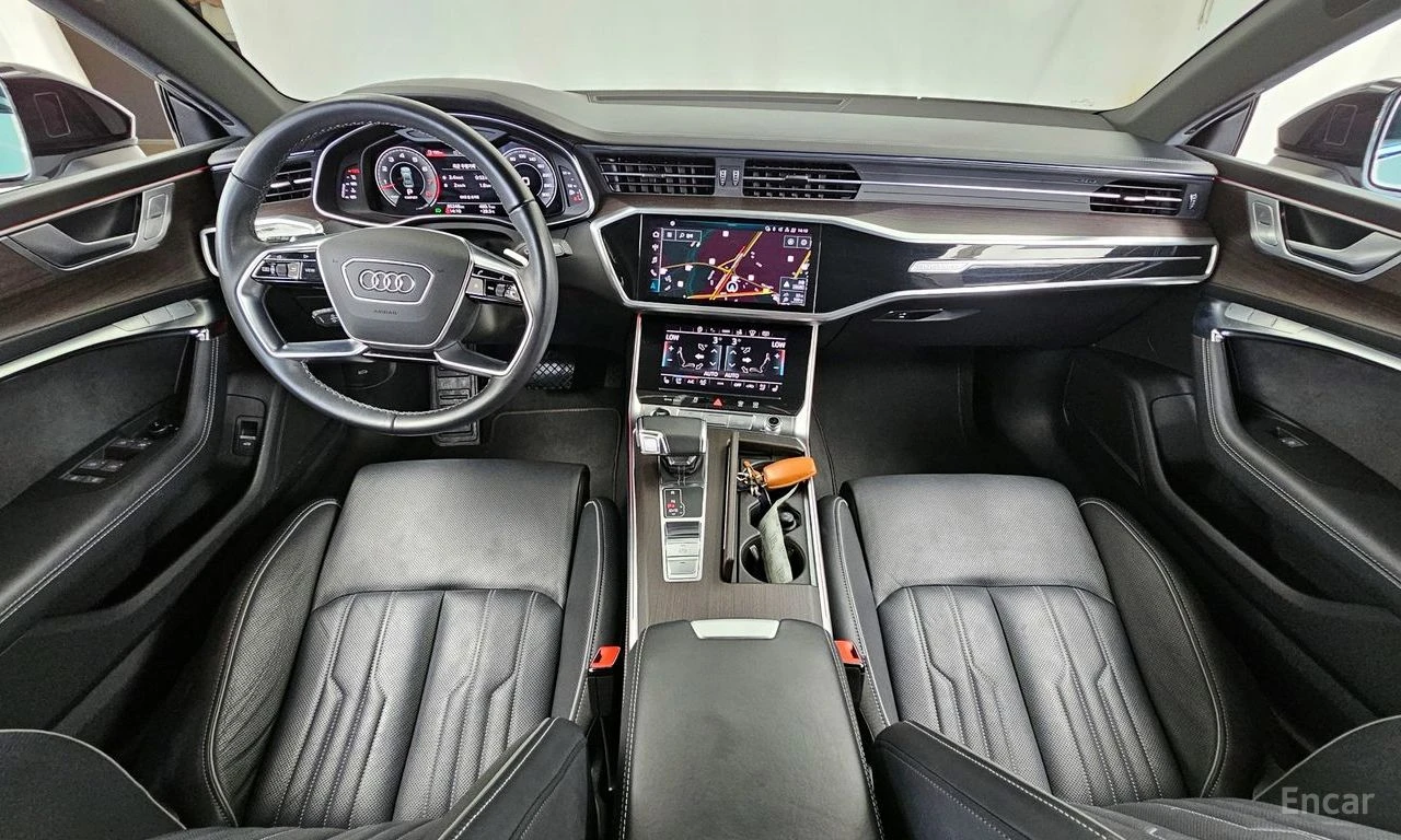 Audi A7 55TFSI* MATRIX* S* LINE* ОБДУХВАНЕ* ДИСТРОНИК* ХЕД, снимка 6 - Автомобили и джипове - 55485339