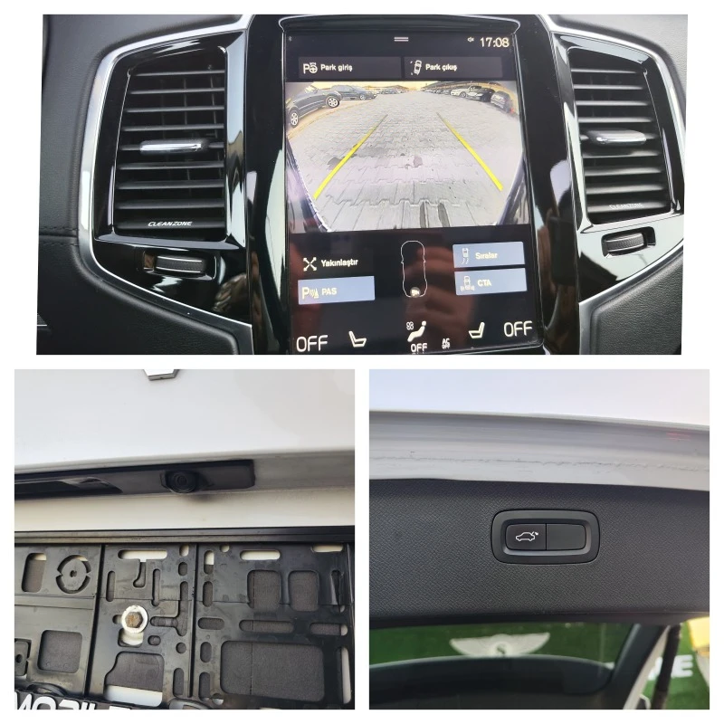 Volvo Xc90 Т8* HYBRID* PANORAMA* PODGREV* 7MESTA* CAMERA* LIZ, снимка 14 - Автомобили и джипове - 44201462