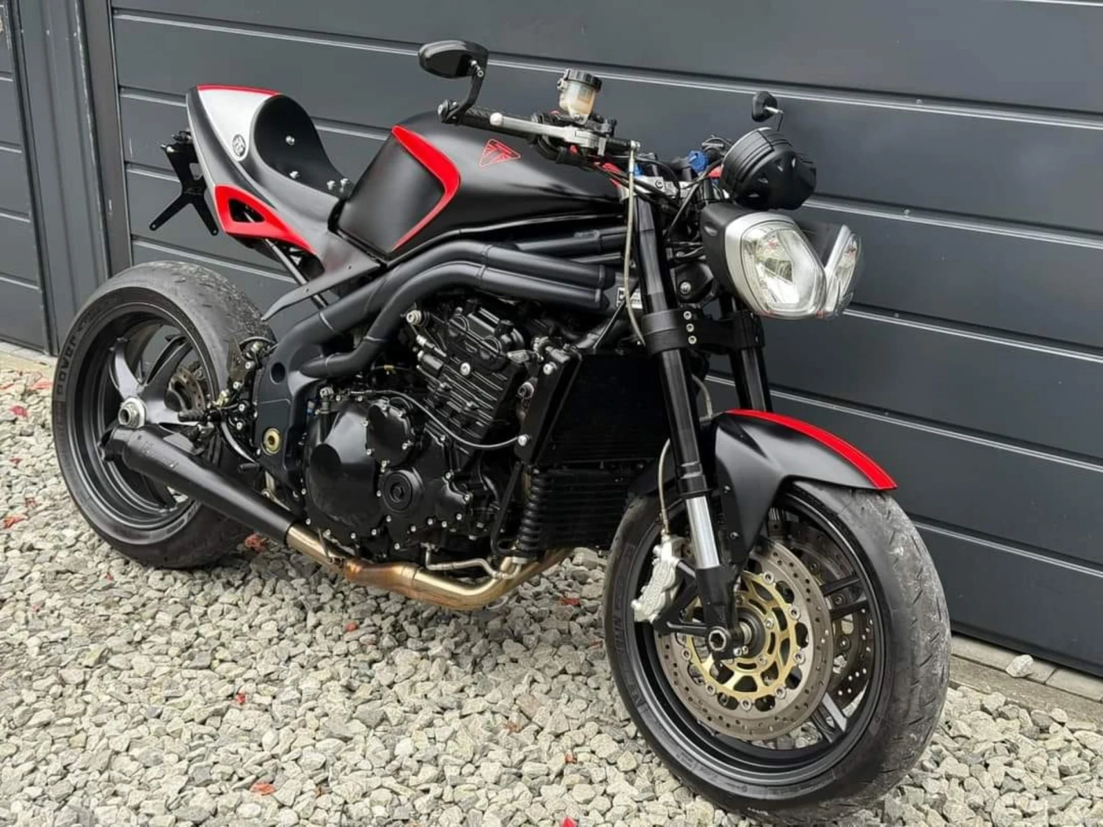 Triumph Speed Triple COFFE RACER SUPER BIKE - изображение 9