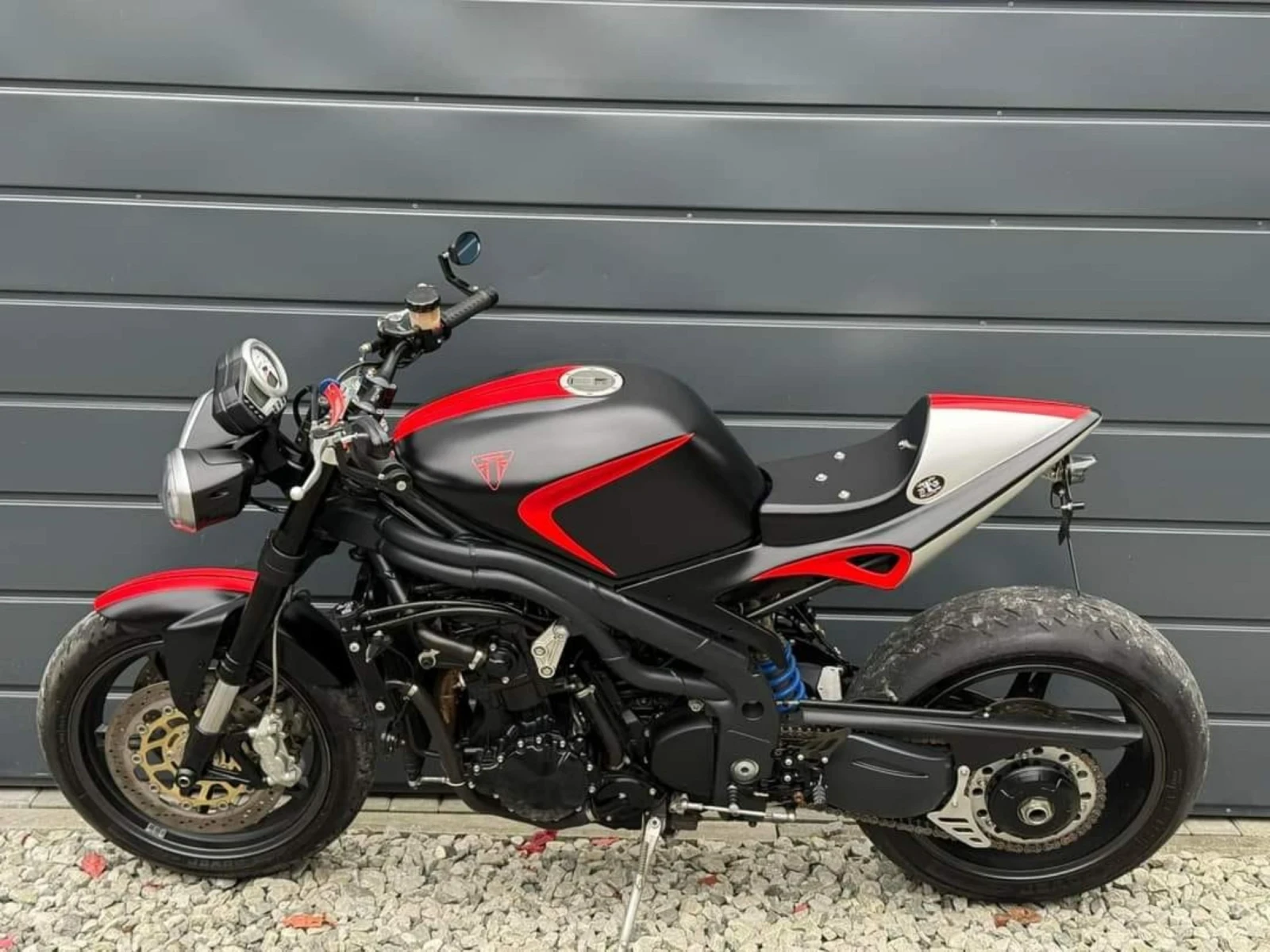 Triumph Speed Triple COFFE RACER SUPER BIKE | Mobile.bg   11