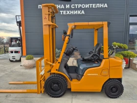 Мотокар Mitsubishi ИЗРАВНИТЕЛ / 4 метра ПОВДИГАНЕ / ГАЗ+ БЕНЗИН !!!, снимка 2