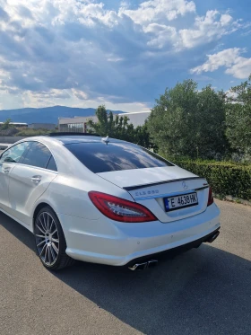 Mercedes-Benz CLS 500 Wihte pearl 6.3 pack + generation  | Mobile.bg    5