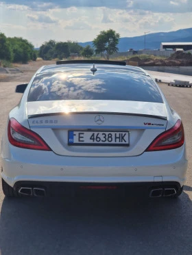 Mercedes-Benz CLS 500 Wihte pearl 6.3 pack + generation  | Mobile.bg    7