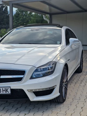 Mercedes-Benz CLS 500 Wihte pearl 6.3 pack + generation  | Mobile.bg    3