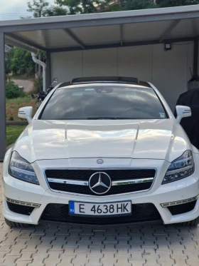 Mercedes-Benz CLS 500 Wihte pearl 6.3 pack + generation  | Mobile.bg    1