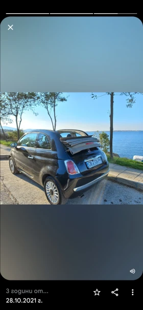 Fiat 500 500C.   Euro 6, снимка 2