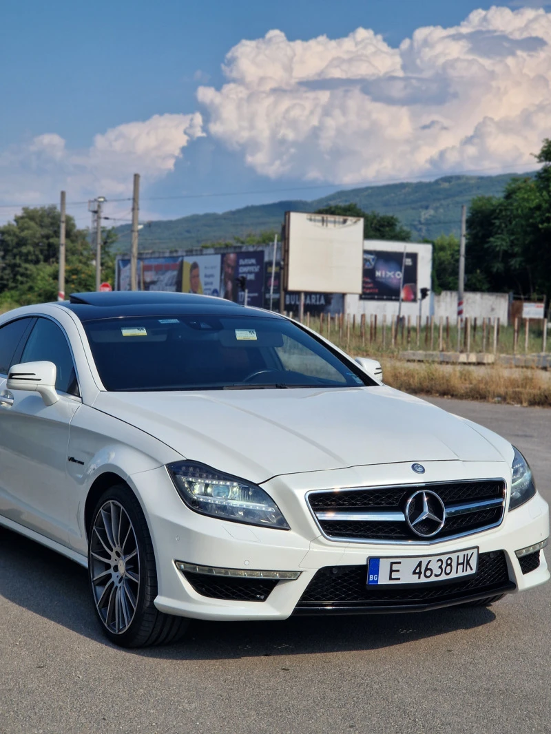 Mercedes-Benz CLS 500 Wihte pearl 6.3 pack + generation , снимка 1 - Автомобили и джипове - 46985494