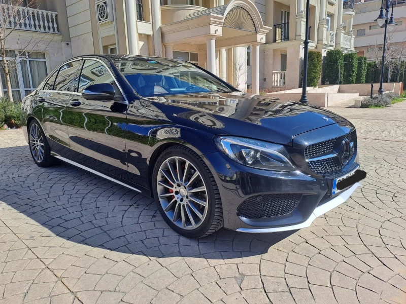 Mercedes-Benz C 220 AMG / GERMANY / FULL LED / PANORAMA / NAVI, снимка 4 - Автомобили и джипове - 47087751