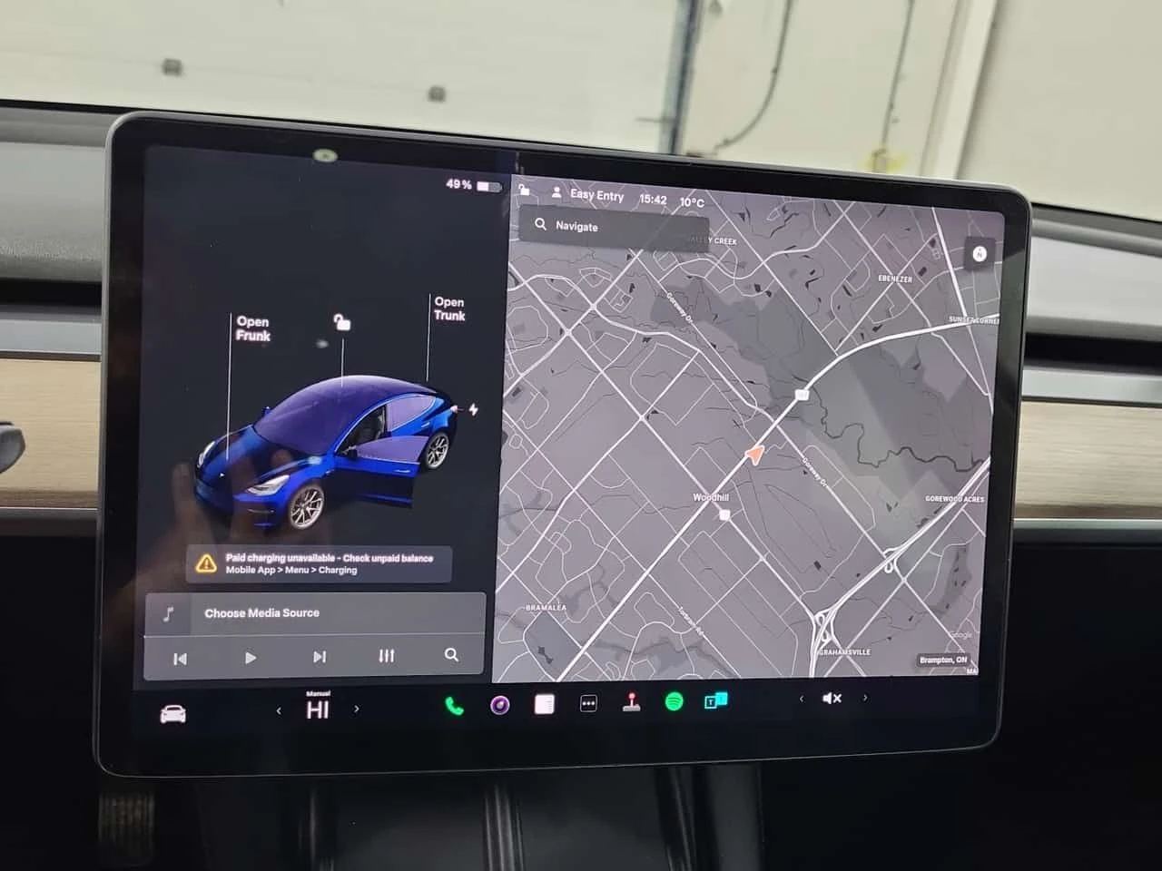 Tesla Model 3 * Standard Range * PANO* KEYLESS* ПОДГРЕВ* NAVI* , снимка 15 - Автомобили и джипове - 54001847