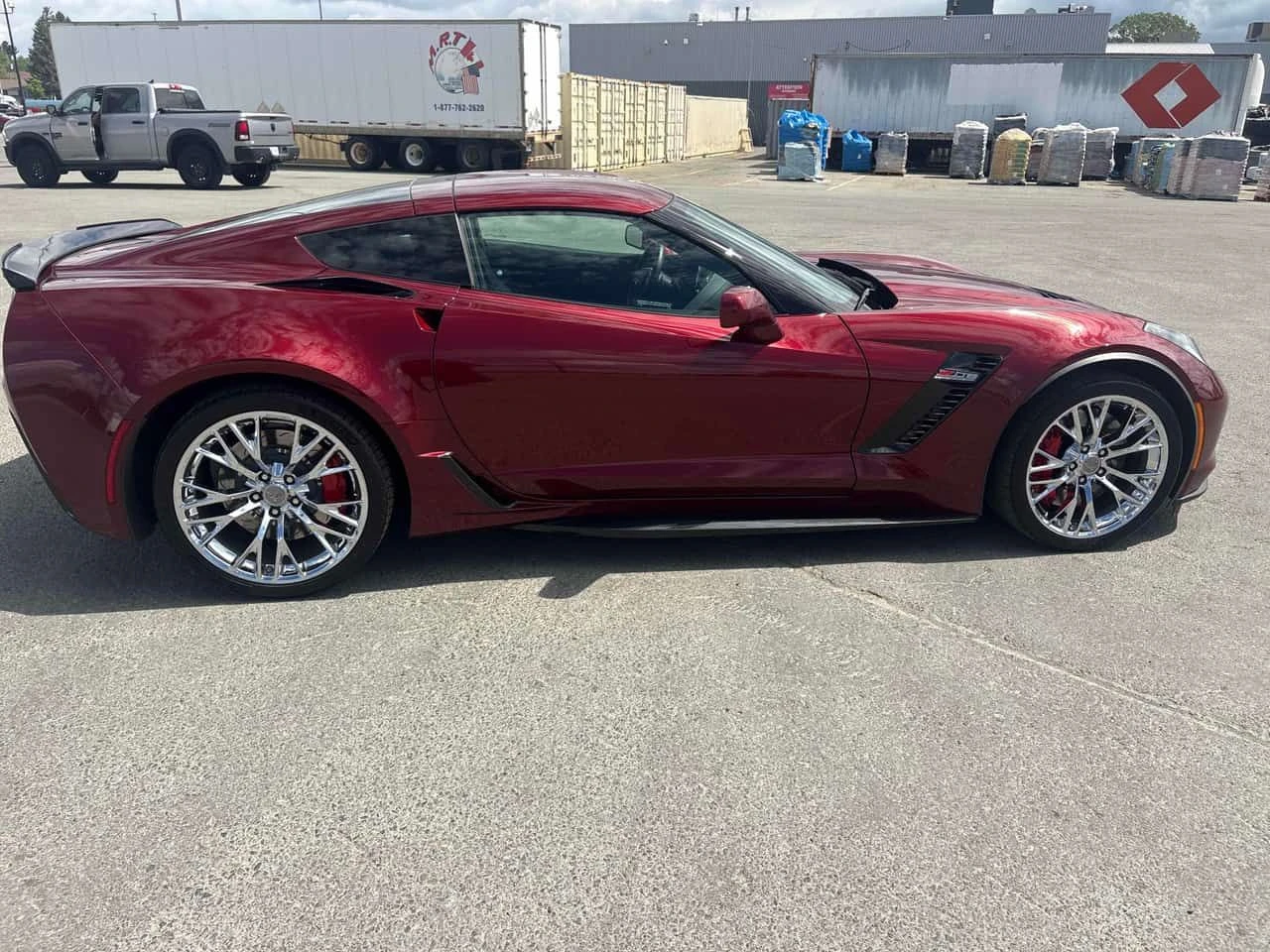 Chevrolet Corvette * Z06 3LZ * CARFAX * БЕЗ ПЪРВОНАЧАЛНА ВНОСКА, снимка 3 - Автомобили и джипове - 54942539
