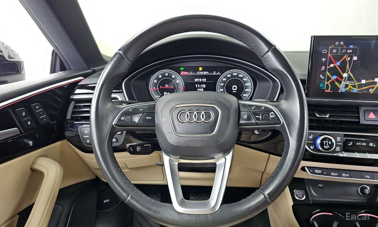 Audi A5 45TFSI* MATRIX* S* LINE* ОБДУХВАНЕ* ХЕДЪП* LANE* A, снимка 7 - Автомобили и джипове - 55423211