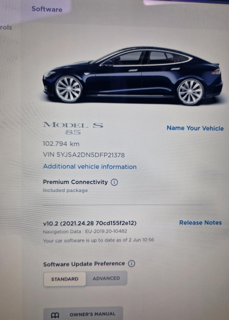 Tesla Model S S85 Free Supercharging, снимка 10 - Автомобили и джипове - 46029422