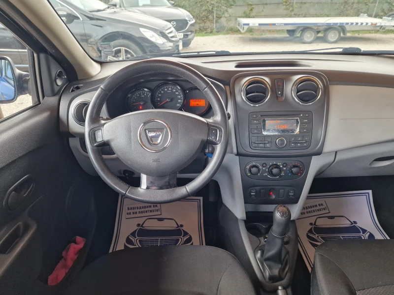 Dacia Logan 1.2i/Газ/106хил.км./Лизинг, снимка 9 - Автомобили и джипове - 47541772