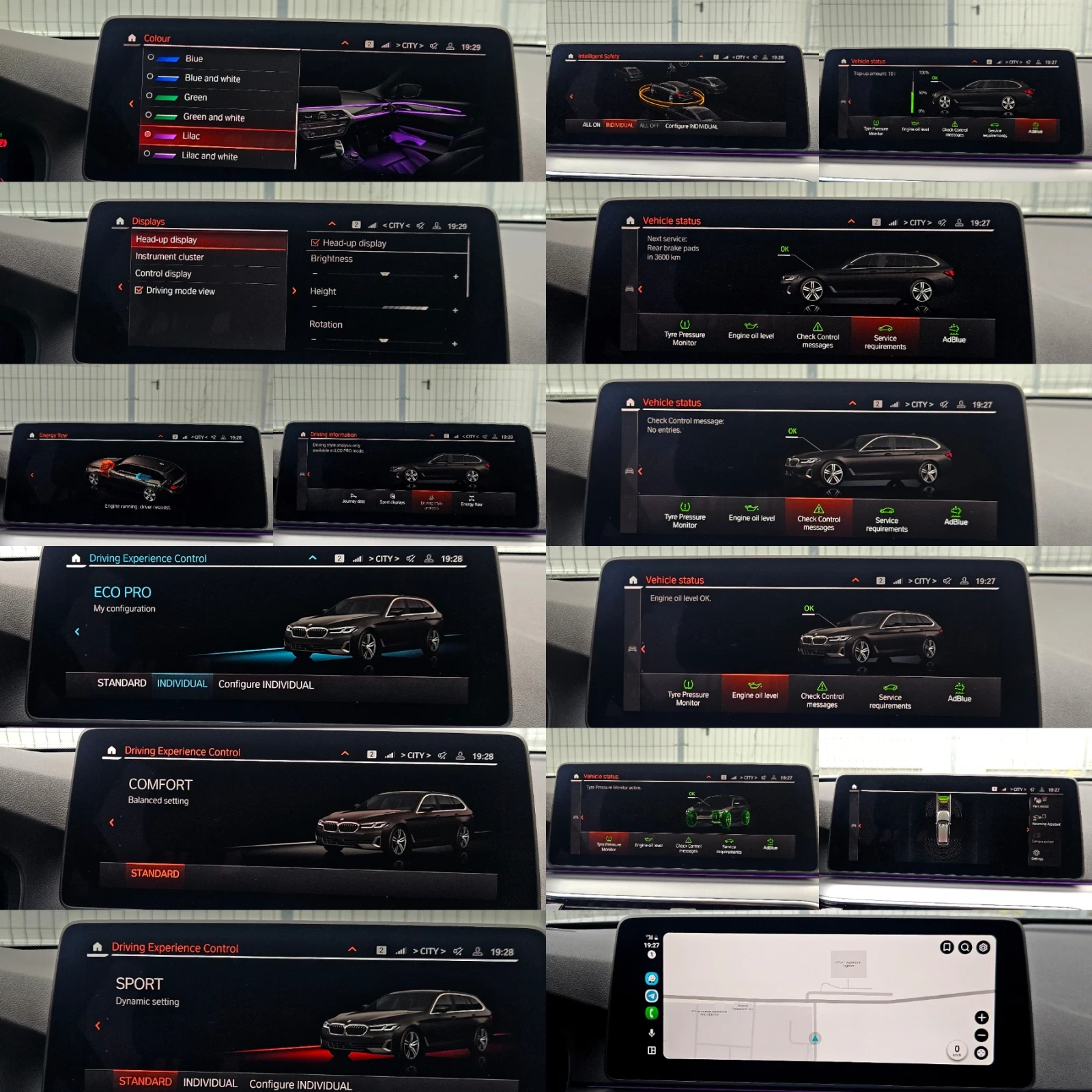 BMW 520 190kc, AmbientLight, Distronic, Laser Head up  | Mobile.bg   16