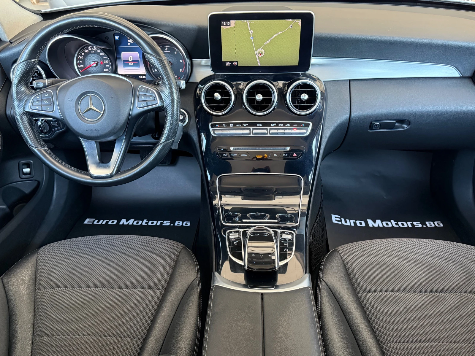 Mercedes-Benz C 220 d, AMG LINE, 188000км-ПЪЛНА СЕРВИЗНА ИСТОРИЯ!, снимка 9 - Автомобили и джипове - 55627373