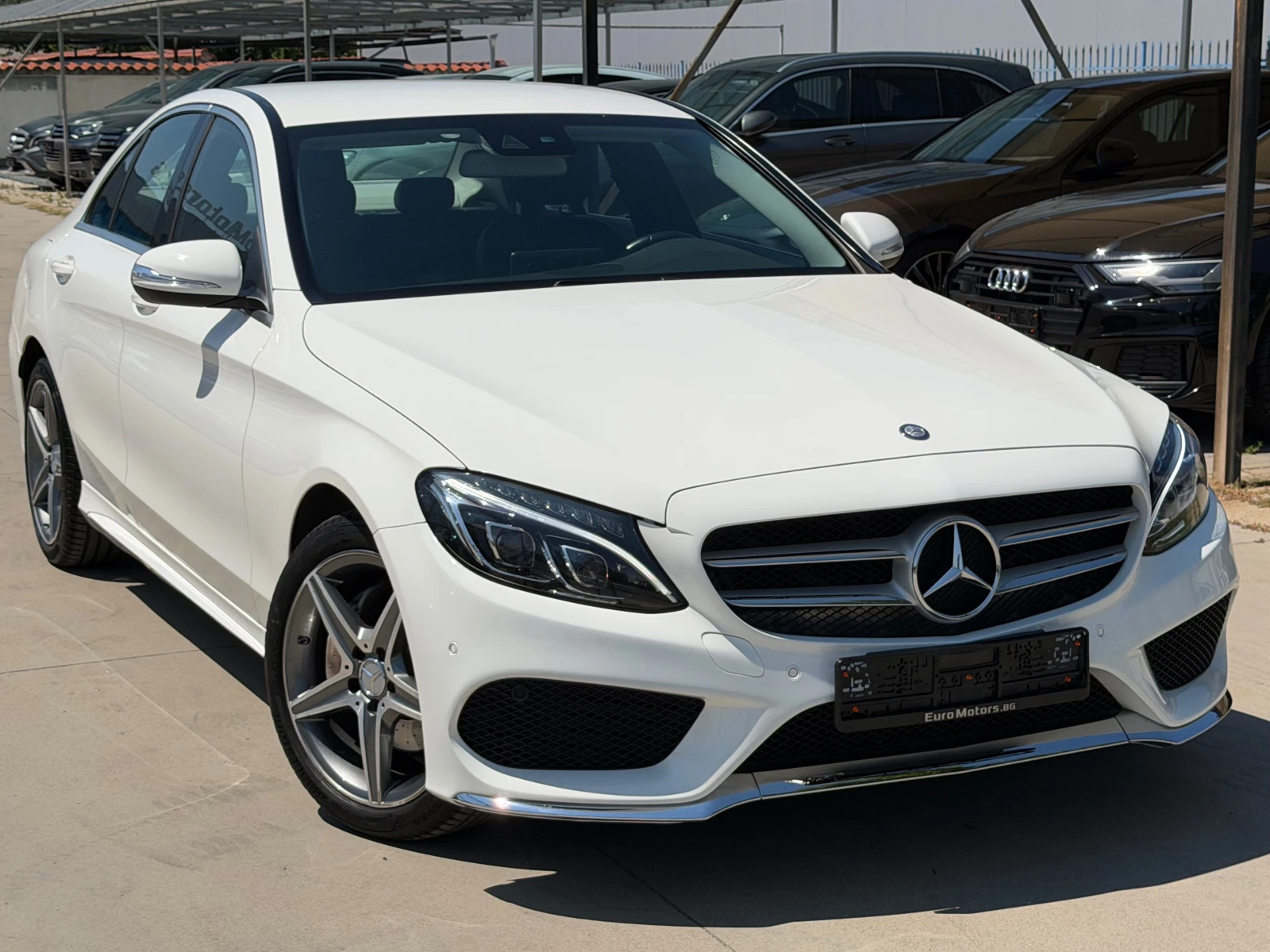 Mercedes-Benz C 220 d, AMG LINE, 188000км-ПЪЛНА СЕРВИЗНА ИСТОРИЯ!, снимка 3 - Автомобили и джипове - 55627373