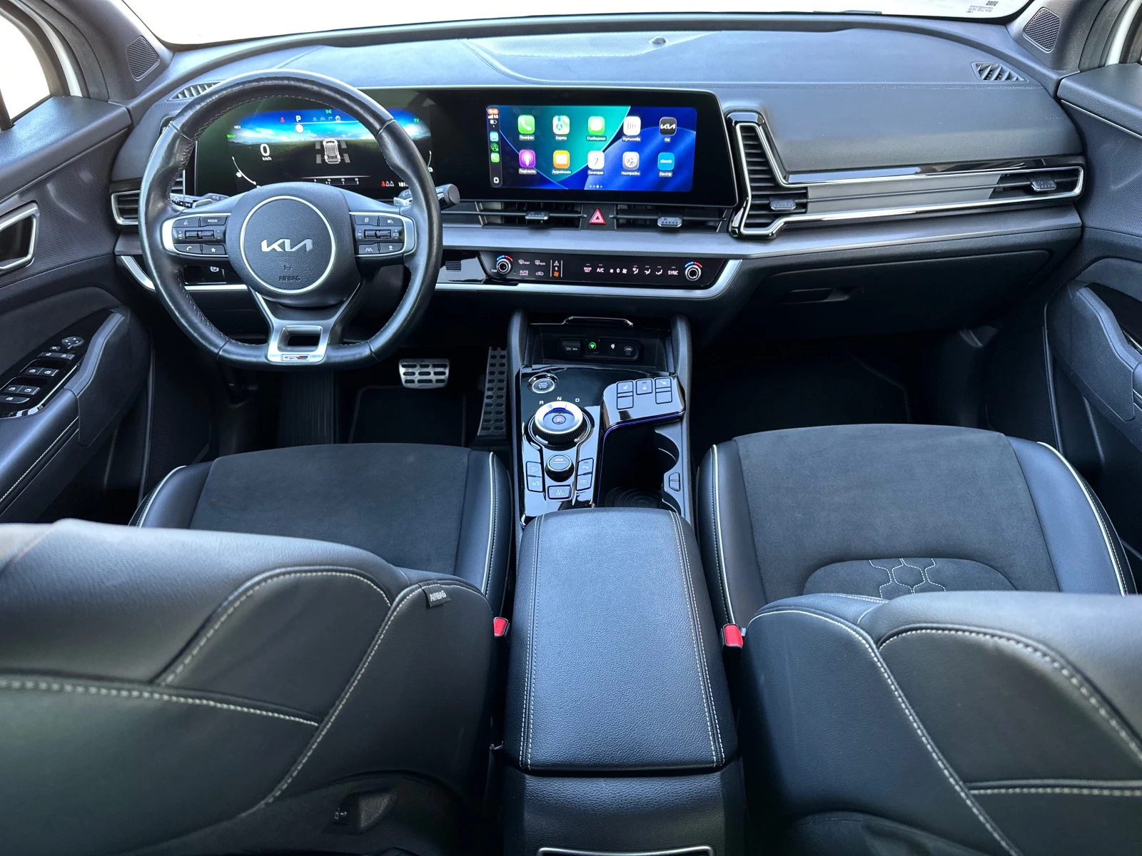 Kia Sportage GT-Line/4x4/1.6 GDI PHEV/265кс/Keyless Go/Подгрев, снимка 13 - Автомобили и джипове - 53939946