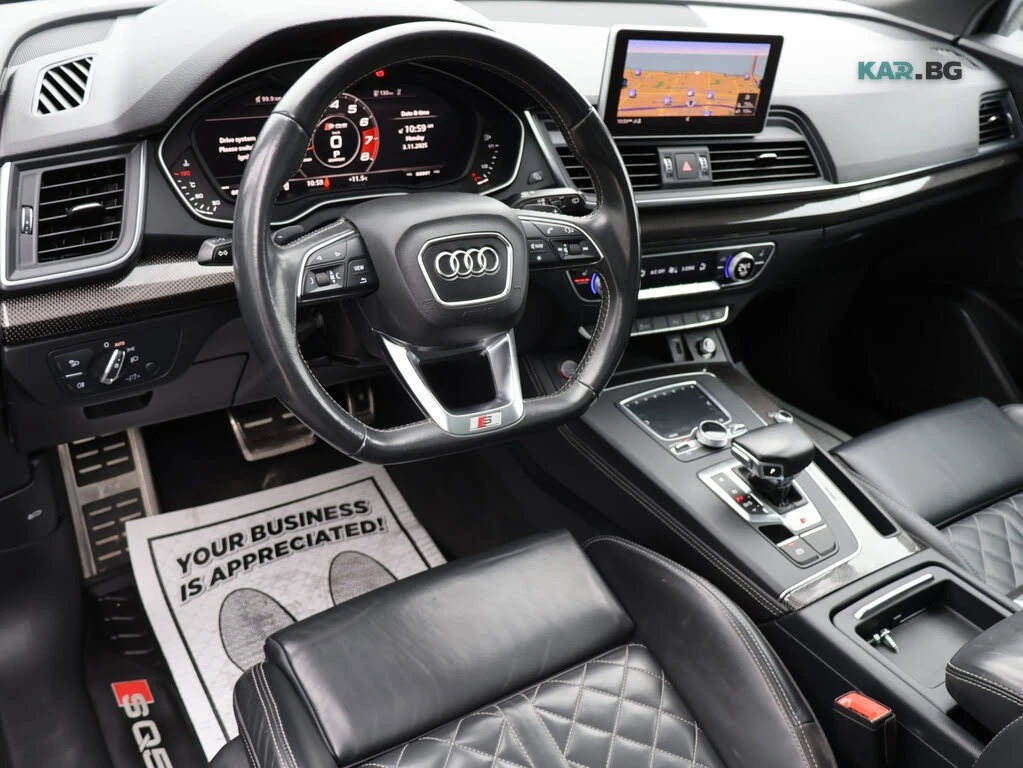 Audi SQ5 QUATTRO* PROGRESIV* KEYLESS АвтоКредит(ЦЕНА ДО БГ), снимка 7 - Автомобили и джипове - 54765819