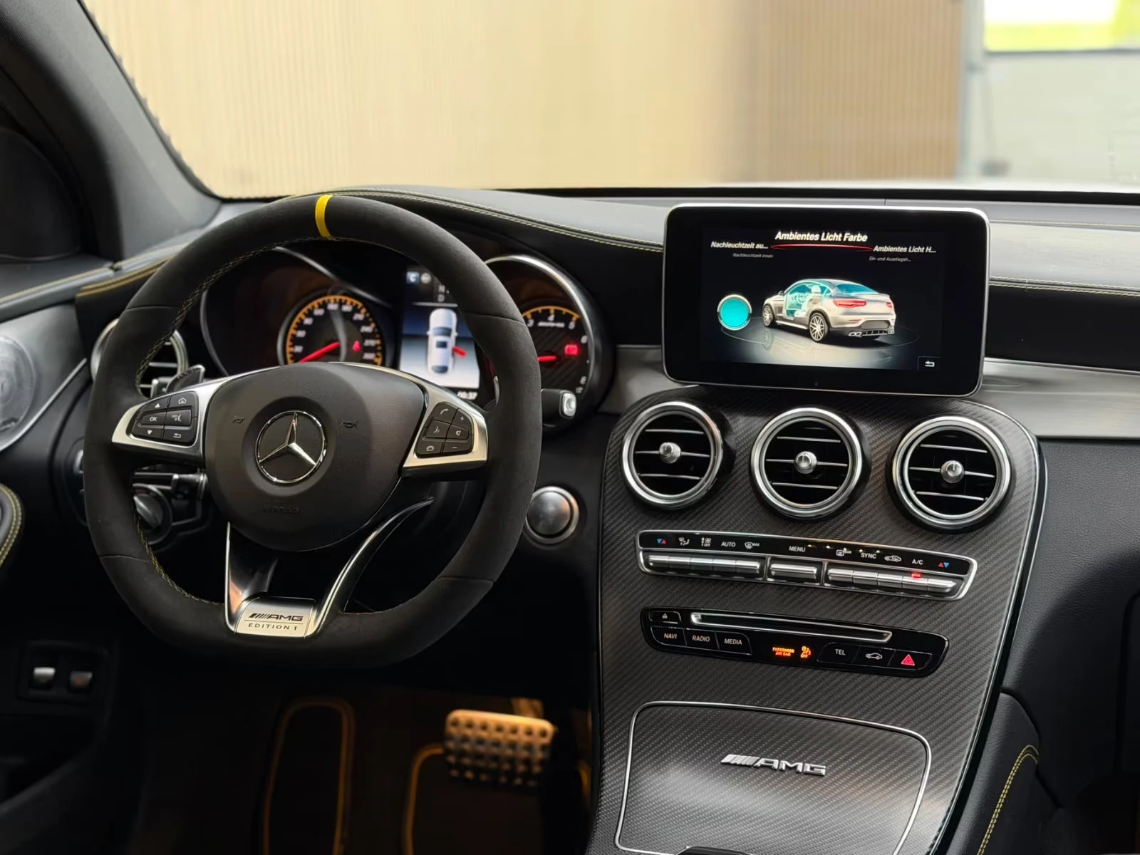 Mercedes-Benz GLC 63 AMG COUPE/510/EDITION ONE/CARBON/360/BURM/360/HUD/546z, снимка 6 - Автомобили и джипове - 55175054