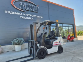 Мотокар Nissan 1.8 тона / ГАЗ+ БЕНЗИН / АВТОМАТ / КАТО НОВ !, снимка 1