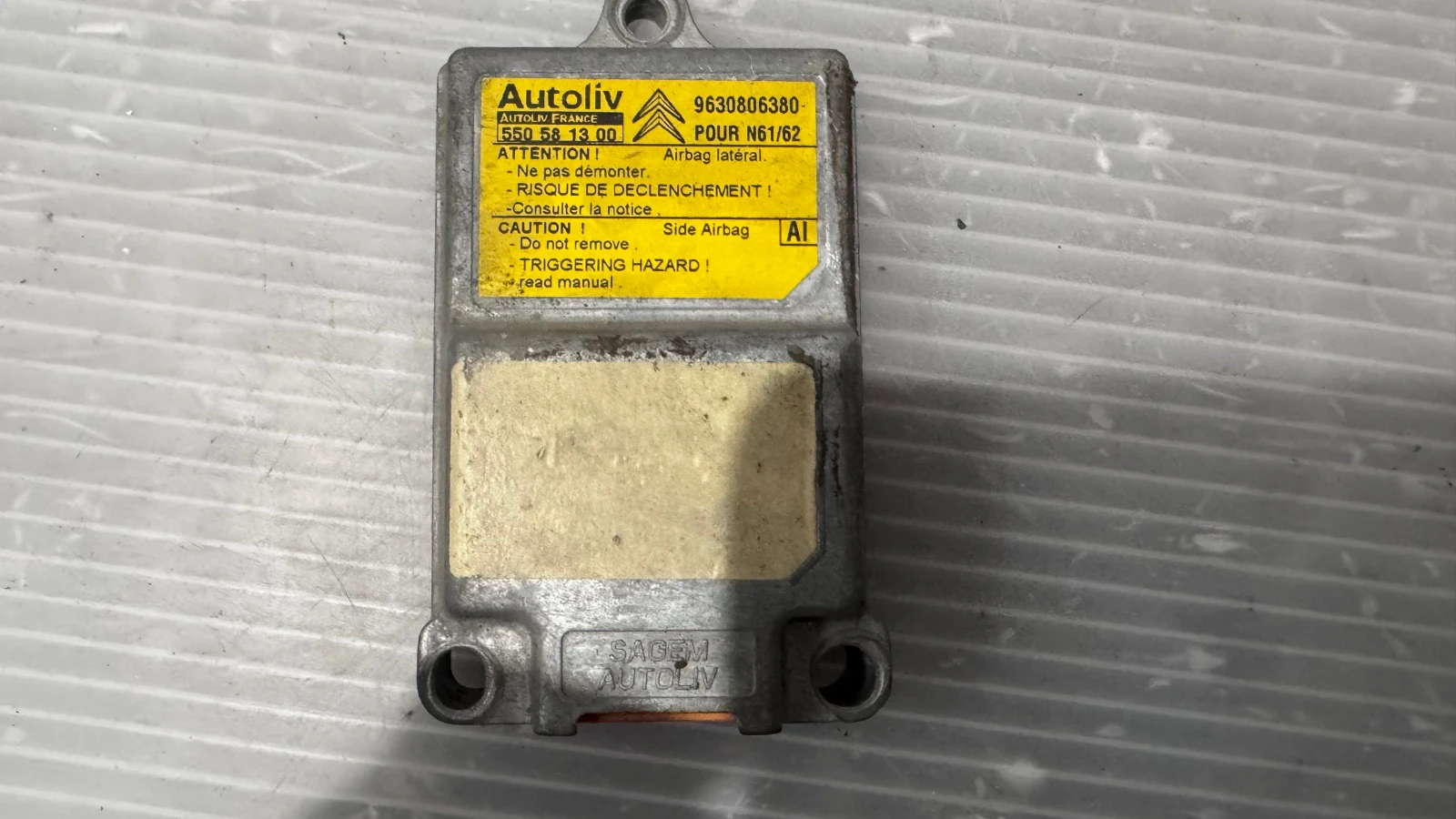 Airbag  /  /  a Citroen Xsara - 9630806380 / 550581300 | Mobile.bg   2